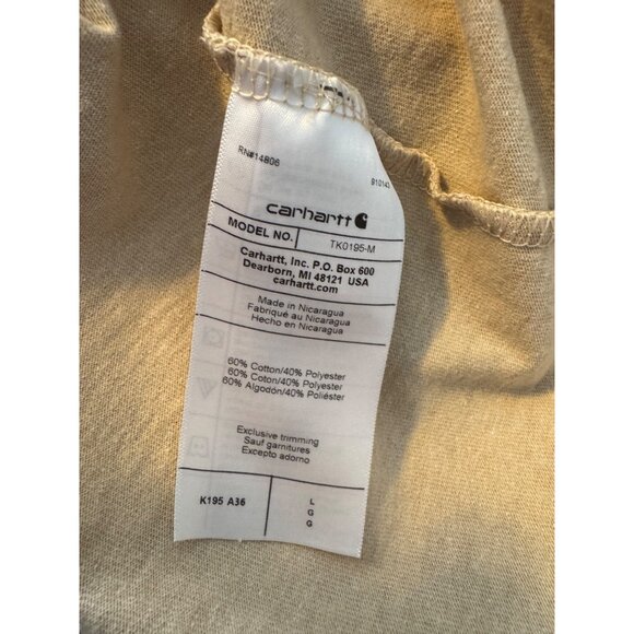Carhartt Loose Fit Heavyweight Size Large Short Sleeve Logo Graphic NWT $25 - Picture 5 of 8